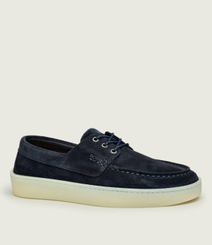 BOSS BLACK Mokasyny Randal | zamsz