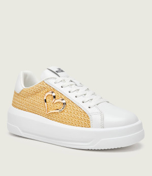 Love Moschino Sneakersy ECLIPSE50 | z dodatkiem skóry