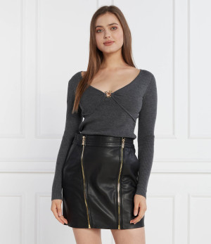 Pinko Wełniany sweter | Regular Fit