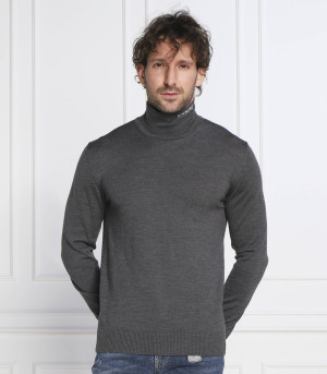 Iceberg Wełniany golf | Slim Fit