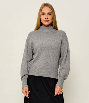 HUGO Wełniany półgolf Sorellenio | Relaxed fit | z dodatkiem kaszmiru