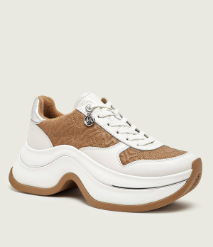 Michael Kors Skórzane sneakersy ARLA