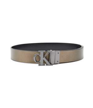 Calvin Klein Jeans Dwustronny pasek | z dodatkiem skóry