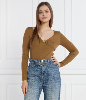 Pinko Wełniany sweter | Regular Fit