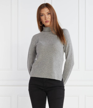 Marella SPORT Wełniany golf BREST | Regular Fit | z dodatkiem kaszmiru