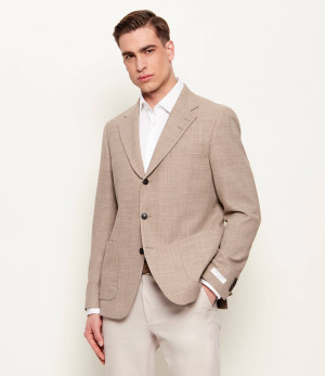 TIGER OF SWEDEN Marynarka Easer PP | Slim Fit | z dodatkiem wełny