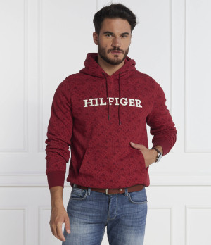 Tommy Hilfiger Bluza AOP MONOGRAM HOODY | Regular Fit
