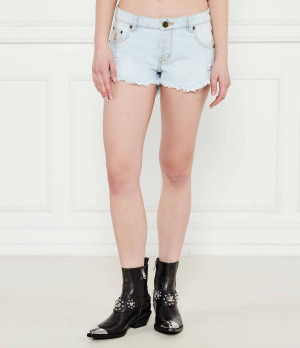 One Teaspoon Jeansowe szorty DUKES | Loose fit | low waist