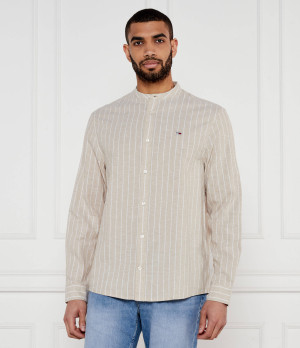 Tommy Jeans Koszula | Regular Fit | z dodatkiem lnu