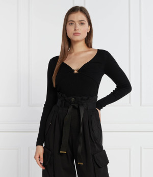 Pinko Wełniany sweter | Regular Fit