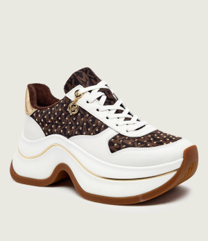 Michael Kors Sneakersy ARLA | z dodatkiem skóry