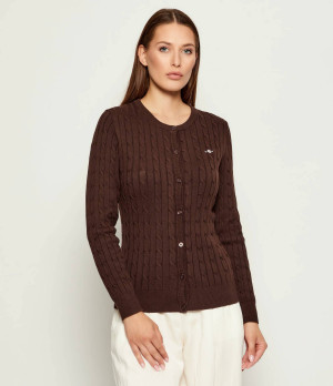 Gant Kardigan | Slim Fit | stretch