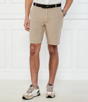 Aeronautica Militare Lniane szorty chino | Regular Fit