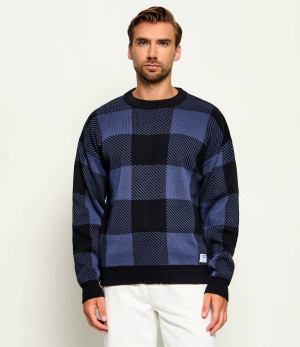 Hugo Blue Sweter Stuvee | Relaxed fit
