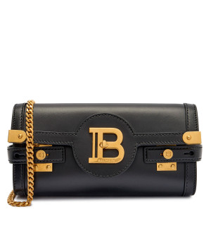 Balmain Skórzana listonoszka/kopertówka