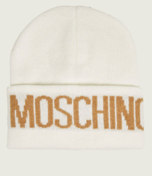 Moschino Czapka | z dodatkiem wełny i kaszmiru