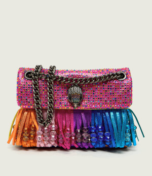 Kurt Geiger Torebka na ramię MINI KENSINGTON FRINGES