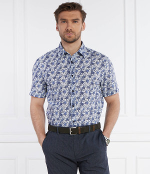 Joop! Jeans Koszula Haris | Regular Fit | z dodatkiem lnu