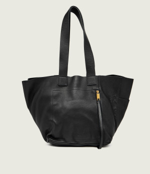 AllSaints Skórzana shopperka ALBA