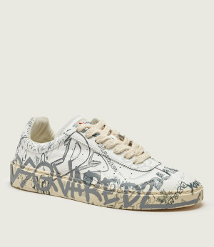 Dsquared2 Skórzane sneakersy Rider
