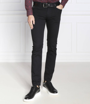 BOSS BLACK Jeansy BOSS X LOONEY TUNES Delaware | Slim Fit | z dodatkiem kaszmiru