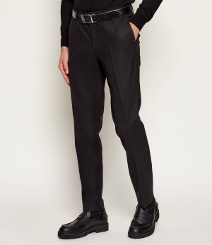 HUGO Wełniane spodnie Getlin232X | Slim Fit