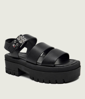 Tommy Jeans Skórzane sandały