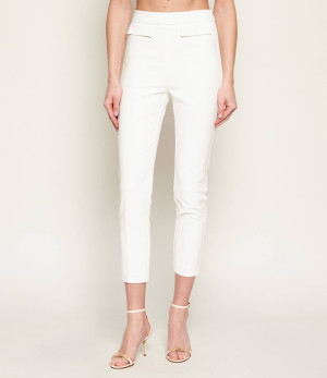 Elisabetta Franchi Spodnie cygaretki | Slim Fit