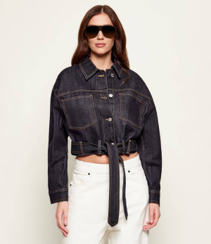 HUGO Jeansowa kurtka Galata | Cropped Fit