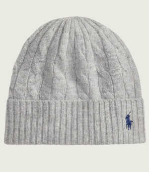 POLO RALPH LAUREN Wełniana czapka | z dodatkiem kaszmiru