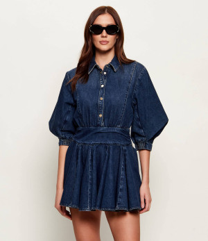 AllSaints Jeansowa sukienka ARLO