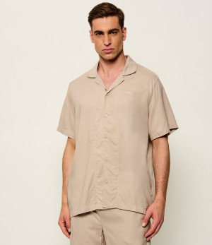 BOSS BLACK Koszula Fresh | Regular Fit | z dodatkiem lnu