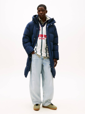 Tommy Jeans Puchowy płaszcz