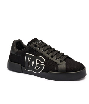 Dolce & Gabbana Sneakersy | z dodatkiem skóry
