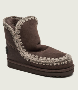 MOU Śniegowce Eskimo | shearling | zamsz | z dodatkiem wełny