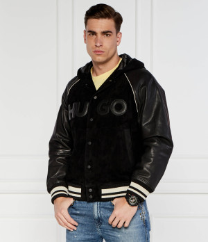 HUGO Kurtka bomber Loder | Regular Fit | zamsz
