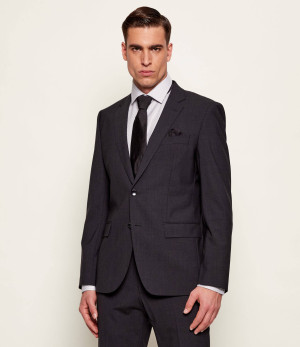 BOSS BLACK Wełniana marynarka H-Huge-MM | Slim Fit