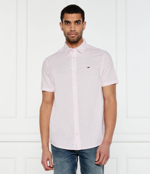 Tommy Jeans Koszula | Regular Fit | z dodatkiem lnu