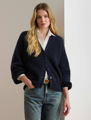 LAUREN RALPH LAUREN Wełniany kardigan | Regular Fit