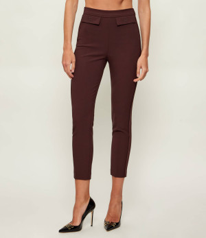 Elisabetta Franchi Spodnie cygaretki | Slim Fit