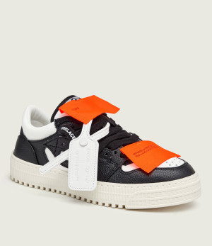 OFF-WHITE Skórzane sneakersy W-Low Top 3.0 Off Court