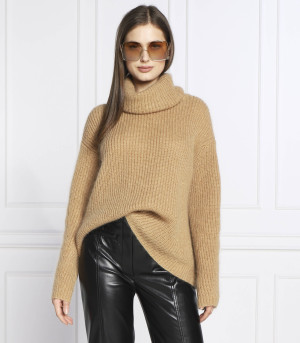 BOSS BLACK Wełniany golf Filita | Oversize fit