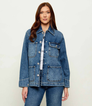 AllSaints Jeansowa kurtka BEX | Relaxed fit