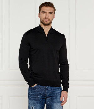 BOSS BLACK Wełniany golf Ebenji | Regular Fit