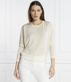 Liu Jo Wełniany sweter | Regular Fit | z dodatkiem kaszmiru