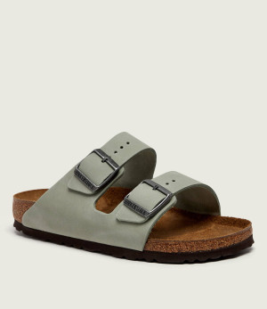 Birkenstock Skórzane klapki Arizona Bs | narrow fit