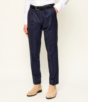 Sand Copenhagen Wełniana spodnie chino Mark N | Regular Fit