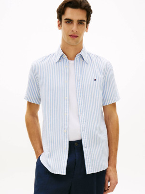 Tommy Hilfiger Koszula | Regular Fit | z dodatkiem lnu