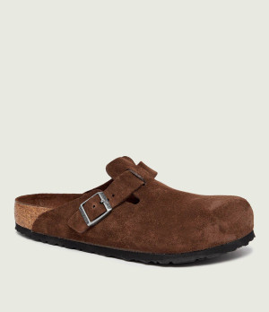 Birkenstock Mule Boston Soft | zamsz | regular fit