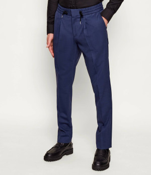 HUGO Wełniane spodnie Getlin251F3 | Slim Fit